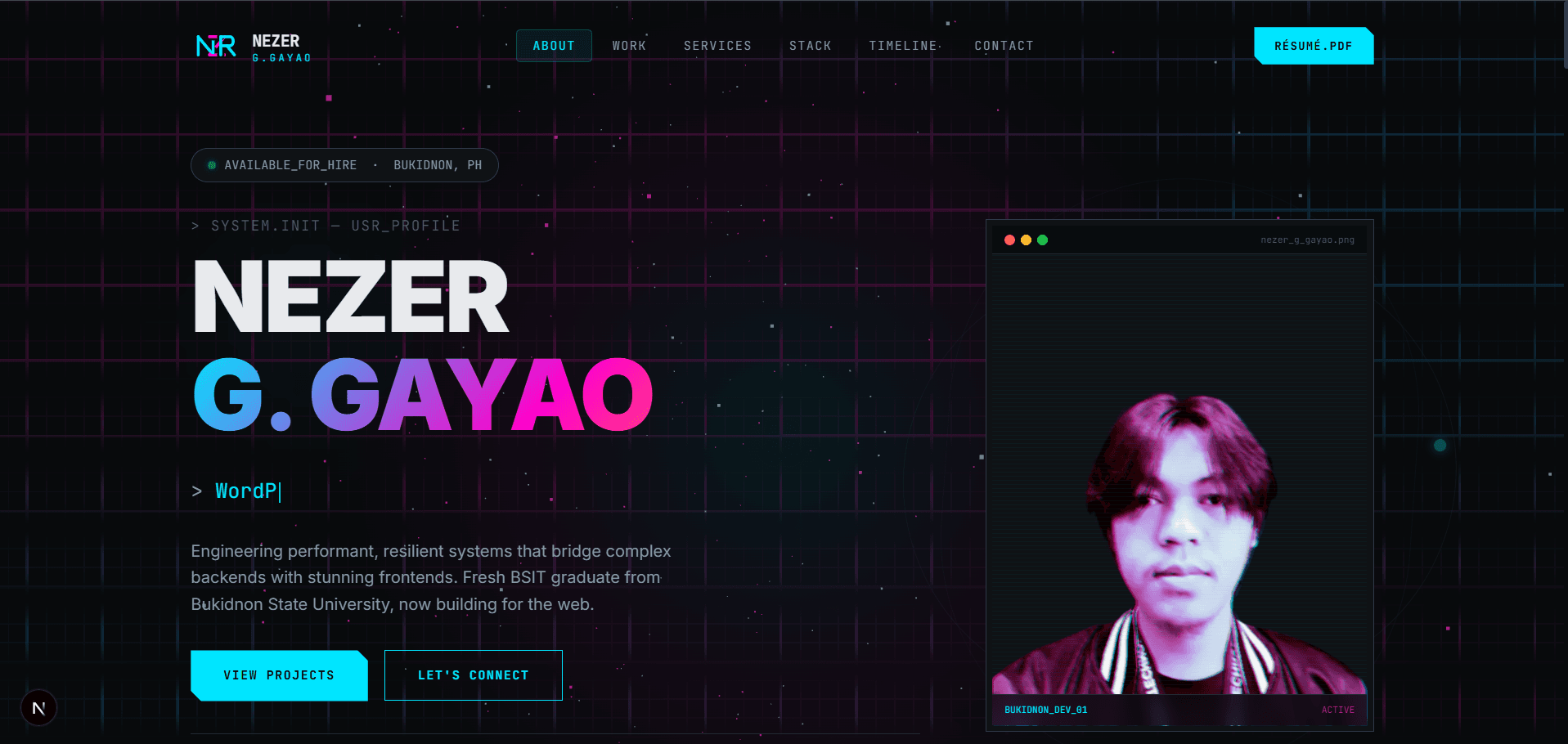 NEZER PORTFOLIO